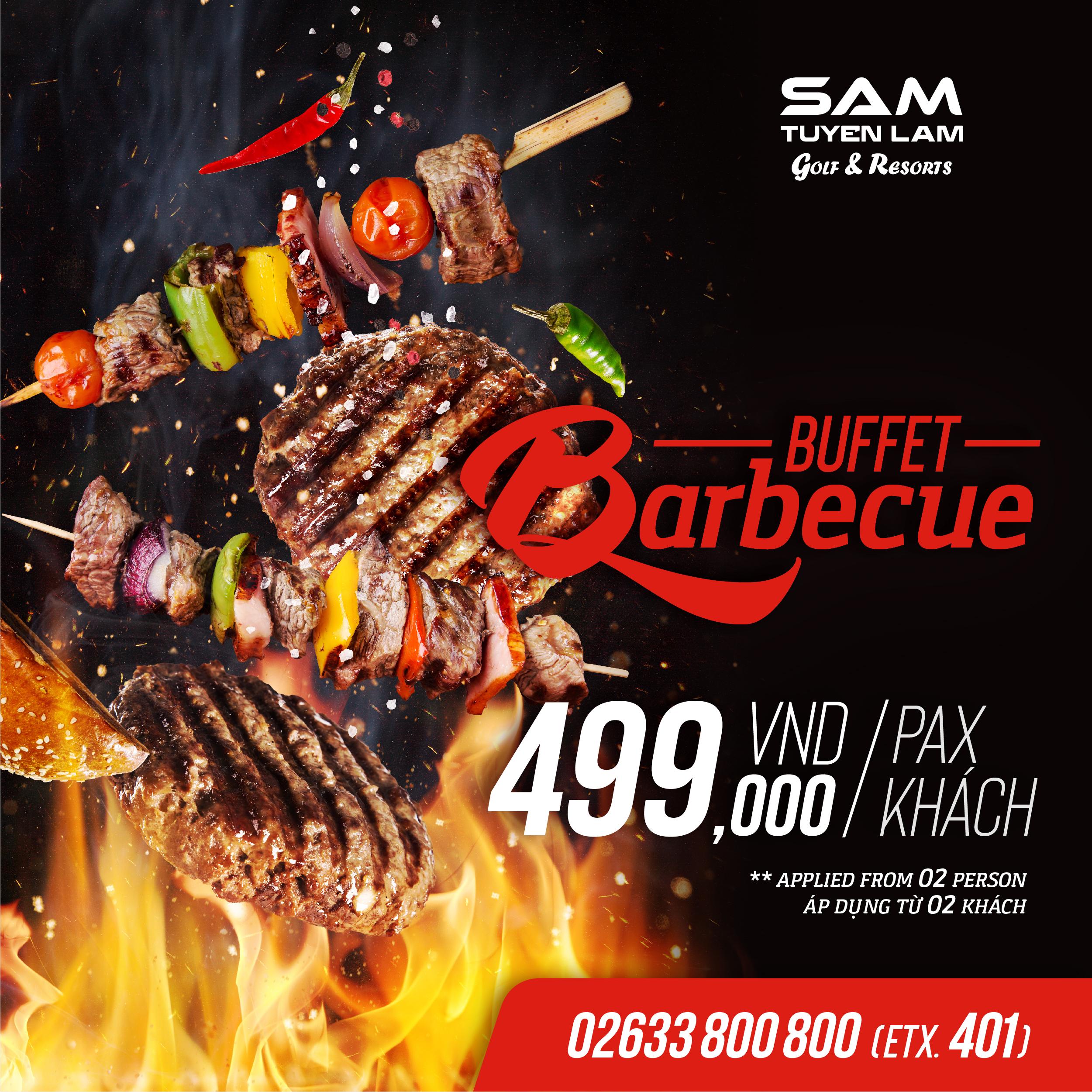 Buffet Barbecue – Bữa tiệc cho mọi người